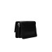 JOHN RICHMOND BORSA NERA TRACOLLA CON LOGO RICH BIANCO 