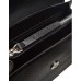 JOHN RICHMOND BORSA NERA TRACOLLA CON LOGO RICH BIANCO 