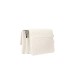 JOHN RICHMOND BORSA BIANCA TRACOLLA CON LOGO RICH NERO 