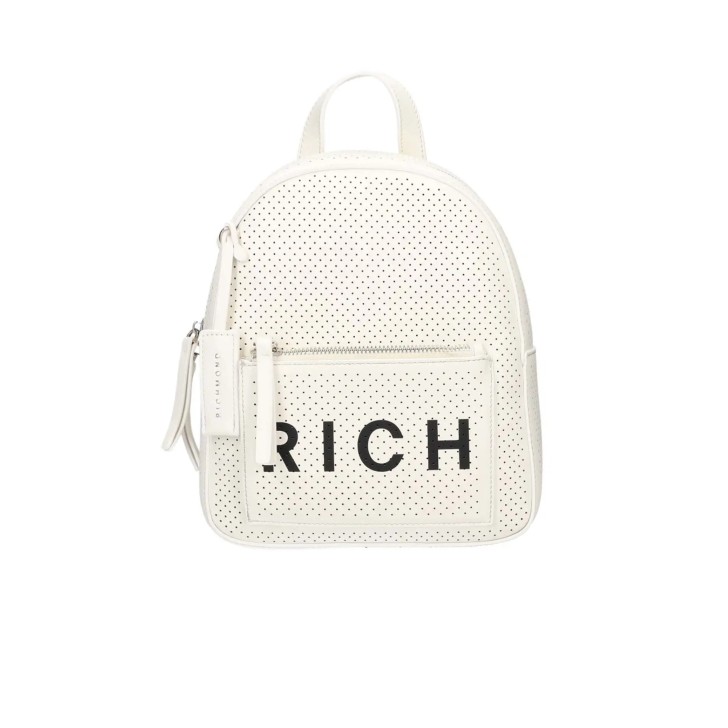 JOHN RICHMOND ZAINO BIANCO DA DONNA CON LOGO RICH NERO 