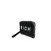 JOHN RICHMOND PORTAFOGLIO NERO CON LOGO RICH BIANCO 
