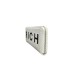 JOHN RICHMOND PORTAFOGLIO BIANCO DA DONNA CON LOGO RICH NERO 