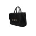 JOHN RICHMOND BORSA MEDIUM A MANO DA DONNA NERA CON INIZIALI DEL LOGO ORO 