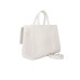 JOHN RICHMOND BORSA MEDIUM A MANO DA DONNA BIANCA CON INIZIALI DEL LOGO ARGENTO 