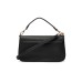 JOHN RICHMOND BORSA BIG NERA A MANO CON LOGO RICH ORO 