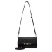 JOHN RICHMOND BORSA BIG NERA A MANO CON LOGO RICH ARGENTO  