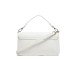 JOHN RICHMOND BORSA BIG BIANCA A MANO CON LOGO RICH ARGENTO  