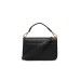 JOHN RICHMOND BORSA SMALL NERA A MANO CON INIZIALI DEL LOGO ORO 