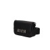 JOHN RICHMOND BORSA SMALL NERA A MANO CON INIZIALI DEL LOGO ARGENTO 