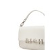 JOHN RICHMOND BORSA SMALL BIANCA A MANO CON INIZIALI DEL LOGO ARGENTO 
