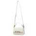 JOHN RICHMOND BORSA SMALL BIANCA A MANO CON INIZIALI DEL LOGO ARGENTO 