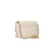 JOHN RICHMOND BORSA SMALL BIANCA A TRACOLLA CON BORCHIE ORO 