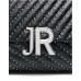 JOHN RICHMOND BORSA A SPALLA DA DONNA NERA CON BORCHIE ARGENTO 