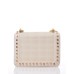 JOHN RICHMOND BORSA A SPALLA DA DONNA BIANCA CON BORCHIE ORO E INIZIALI DEL LOGO 
