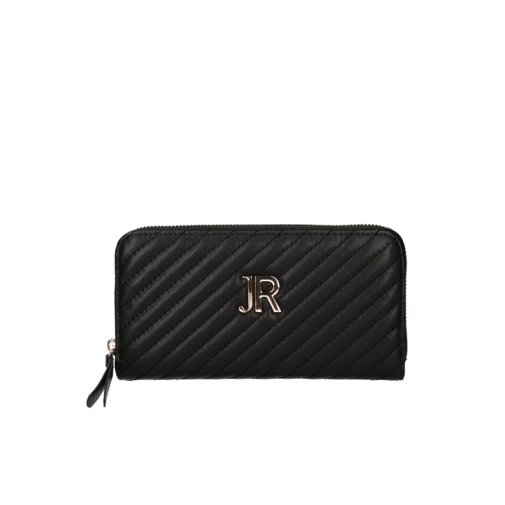 JOHN RICHMOND PORTAFOGLIO NERO CON LOGO JR ORO 