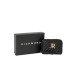 JOHN RICHMOND PORTAMONETE NERO DA DONNA CON LOGO JR ORO 