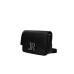 JOHN RICHMOND BORSA SMALL NERA A TRACOLLA IN PELLE CON INIZIALI DEL LOGO ORO 