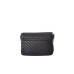 JOHN RICHMOND BORSA SMALL NERA A TRACOLLA IN PELLE CON INIZIALI DEL LOGO ARGENTO 