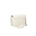 JOHN RICHMOND BORSA SMALL BIANCA A TRACOLLA IN PELLE CON INIZIALI DEL LOGO ARGENTO 