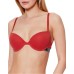 Emporio Armani Reggiseno push-up rosso realizzato in cotone stretch