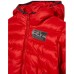 EA7 Emporio Armani Giubbotto da Bambino rosso con logo 