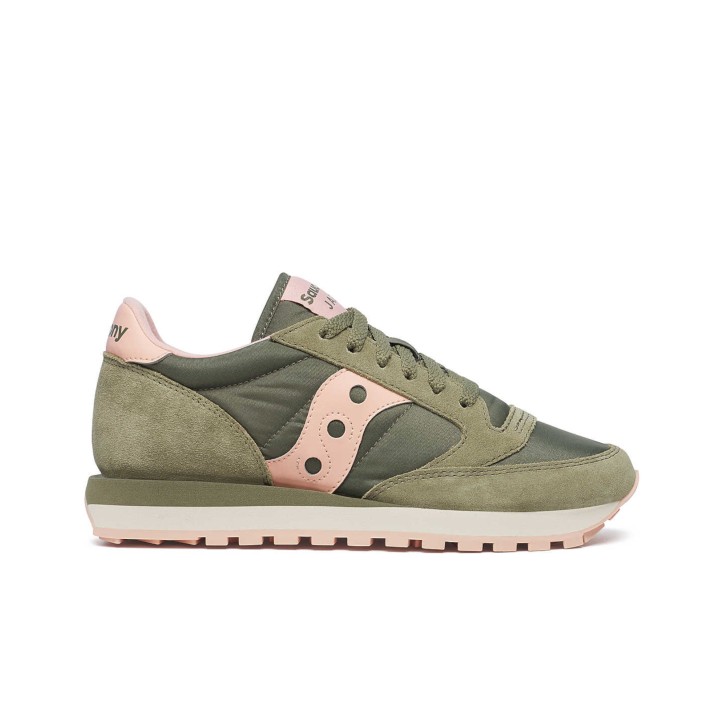 Saucony Original SNEAKER JAZZ S1044-695 SNEAKER OLIVE/PEACH 