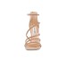 Steve Madden Sandalo con tacco rosa gold e strass