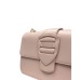 BLAUER BORSA A TRACOLLA DA DONNA ROSA CON LOGO TONO SU TONO 