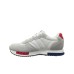BLAUER SNEAKER IN SUEDE GREY E MESH WHITE 
