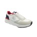 BLAUER SNEAKER IN LEATHER E NYLON WHITE 