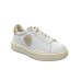 BLAUER SNEAKER IN LEATHER WHITE SATIN NUDE