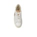 BLAUER SNEAKER IN LEATHER WHITE SATIN NUDE