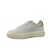 BLAUER SNEAKER IN LEATHER WHITE SATIN NUDE