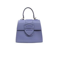BLAUER BORSA A MANO LILLA DA DONNA CON LOGO TONO SU TONO  
