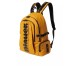 BLAUER ZAINO GIALLO CON LOGO LETTERING IN NERO NELLA PARTE ANTERIORE 