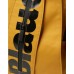 BLAUER ZAINO GIALLO CON LOGO LETTERING IN NERO NELLA PARTE ANTERIORE 