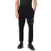 PLEIN SPORT PANTALONE JOGGING TROUSERS IN COTONE BLACK E SILVER