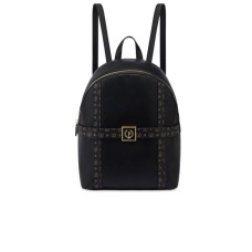 POLLINI ZAINO NERO DA DONNA IN TESSUTO MINI GRANATO 