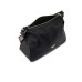 POLLINI BORSA NERA A TRACOLLA CON STAMPA HERITAGE 