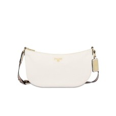 POLLINI BORSA HOBO COLOR PANNA A TRACOLLA CON STAMPA HERITAGE 