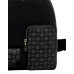 POLLINI ZAINO NERO CON TASCHE FRONTALI IN HERITAGE 