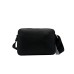 POLLINI BORSA NERA A TRACOLLA DA DONNA CON DUE TASCHE IN STAMPA HERITAGE 