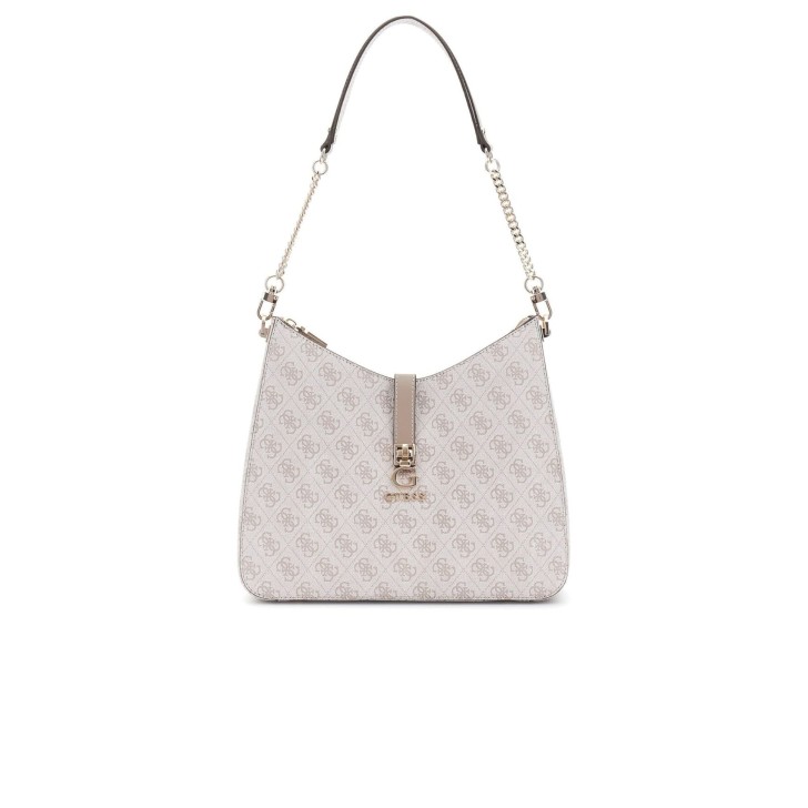 GUESS ZAMIRA BORSA A SPALLA HOBO 4G LOGO ALL-OVER 