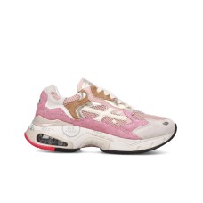 PREMIATA SHARKYD_415 SNEAKER IN SUEDE E MESH PINK 