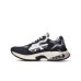 PREMIATA SHARKY_409 SNEAKER REALIZZATA IN UN MIX DI MATERIALI BLUE