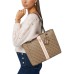 GUESS NOELLE TOTE BAG A SPALLA LOGO "4G" ALL-OVER