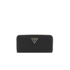 GUESS LAUREL PORTAFOGLIO GRANDE NERO 