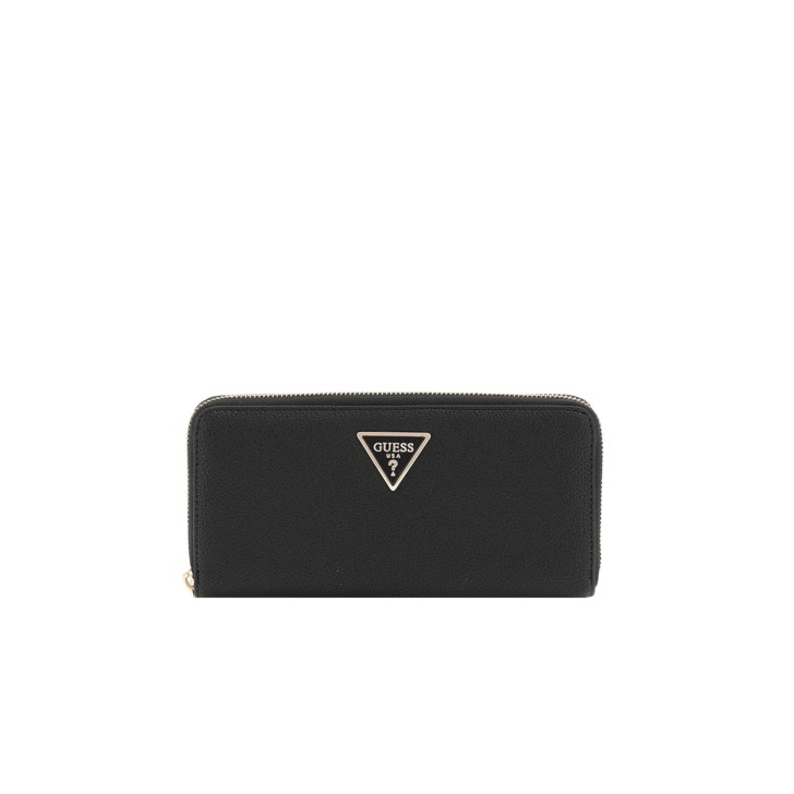 GUESS LAUREL PORTAFOGLIO GRANDE NERO 