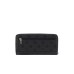 GUESS GERTY PORTAFOGLIO GRANDE NERO LOGO ALL-OVER IMPRESSO