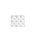 GUESS LAUREL PORTAFOGLIO PICCOLO BIANCO CON LOGO ALL-OVER